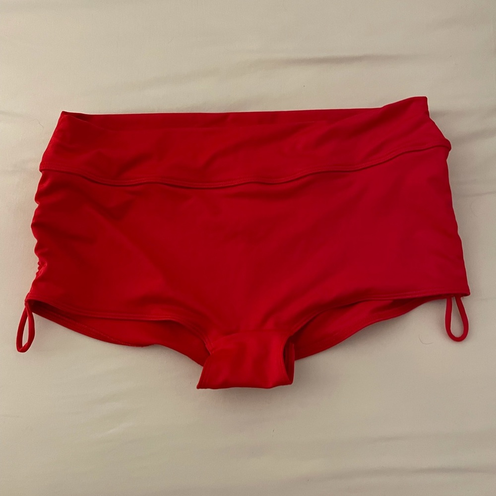 PINK red sport/swim shorts